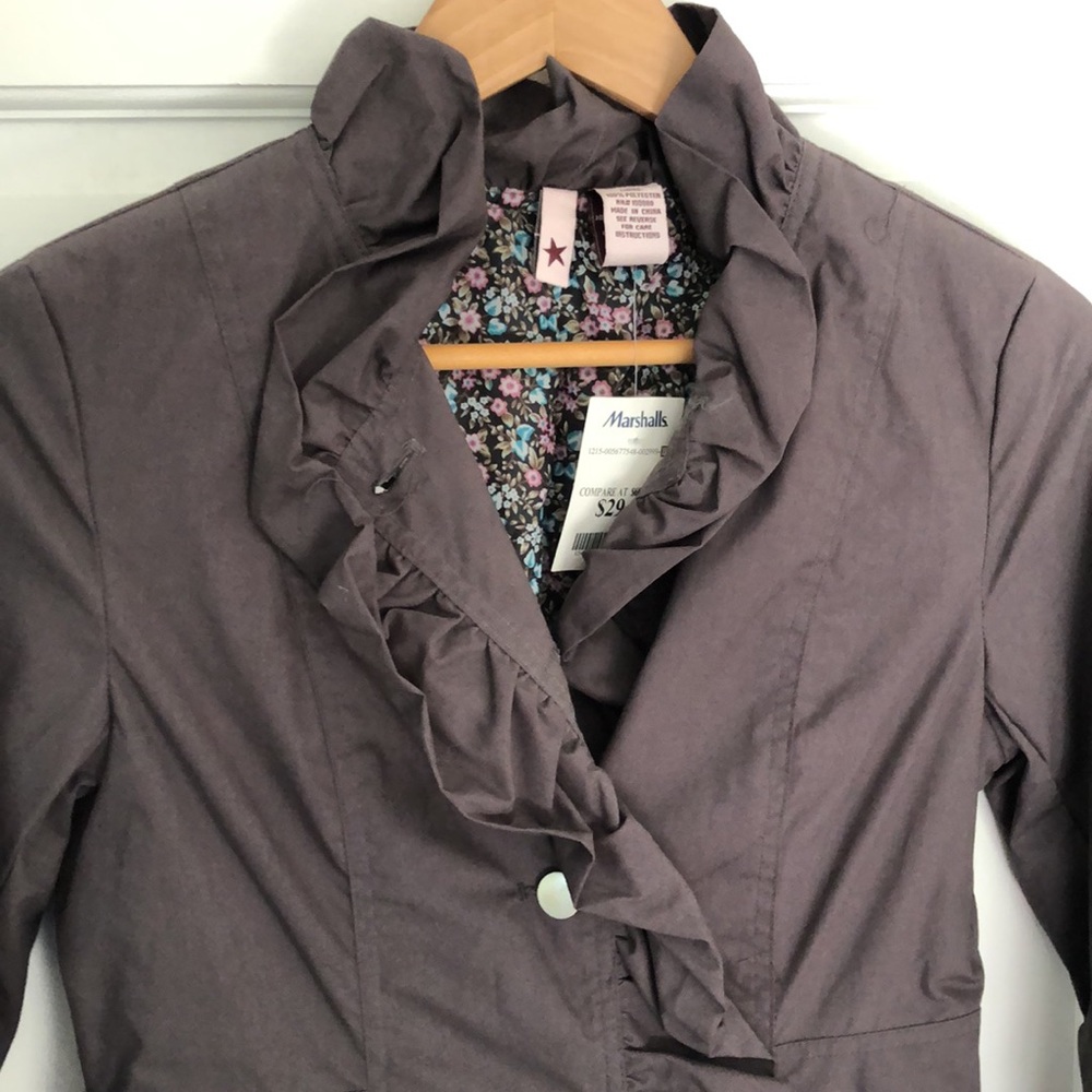 Long button up coat - Picture 2 of 7
